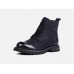 Men's Martin boots British retro high-top shoes with fleece lining to keep warm