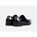 Men's top layer cowhide casual shoes slip on business casual soft and breathable