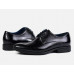 Men's Shiny Derby Dress Shoes Business Casual Soft