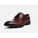 Men's top layer cowhide derby shoes formal groom shoes soft and breathable