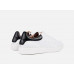 Men's black tail white shoes sports casual comfortable breathable