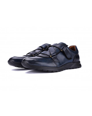 Men's first layer cowhide round toe casual shoes are light, comfortable, wear-resistant and non-slip